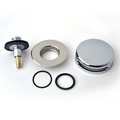 Watco QuickTrim Lift-Turn Bath Stopper w-Innovator Overflow and Two "O" Rings Trim Kit, Chrome 959290-CP